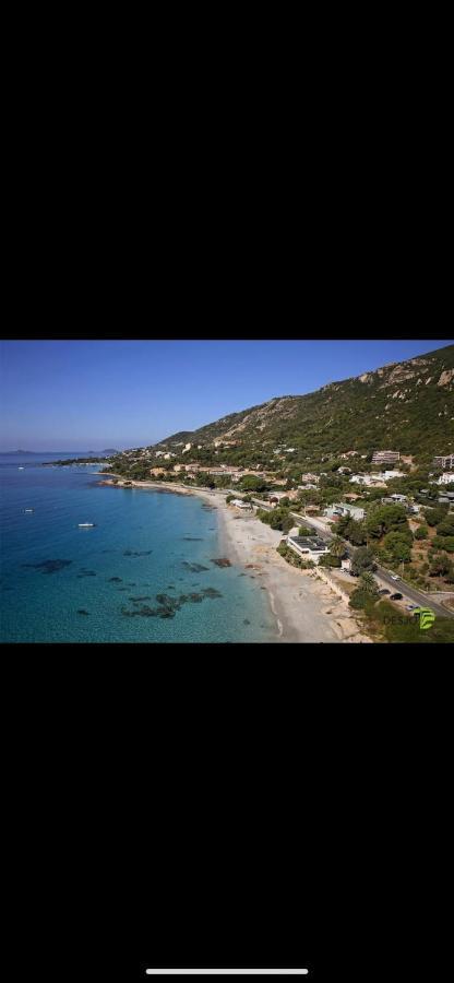 Ajaccio Magnifique T2 37M2 Centre Ville Vue Mer Au Bord De La Plage Neuf 4 Couchages Balcon Parking Prive Ferme Clim Wifi エクステリア 写真