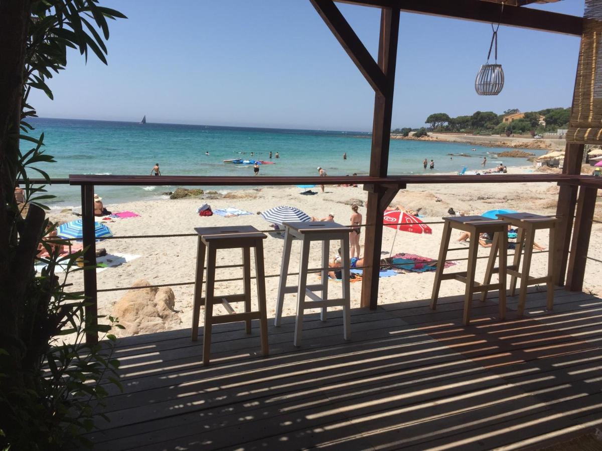 Ajaccio Magnifique T2 37M2 Centre Ville Vue Mer Au Bord De La Plage Neuf 4 Couchages Balcon Parking Prive Ferme Clim Wifi エクステリア 写真